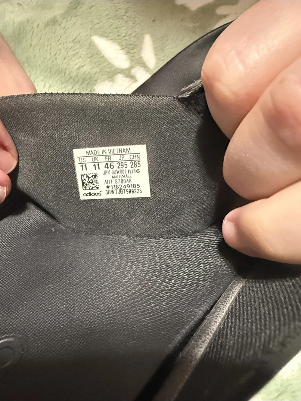 adidas Men’s Black Flip Flop Sandals